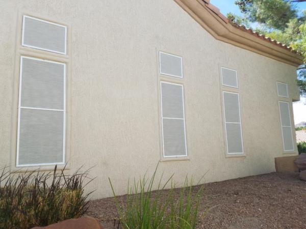 Increase privacy and decrease summer utility bills with solar screens